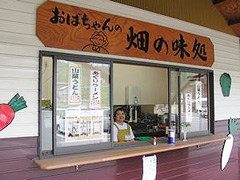 道の駅 越後川口 おばちゃんの畑の味処の外観