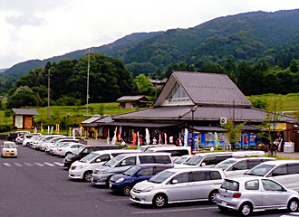 道の駅 そばの郷らっせいみさと らっせぃ庵の外観